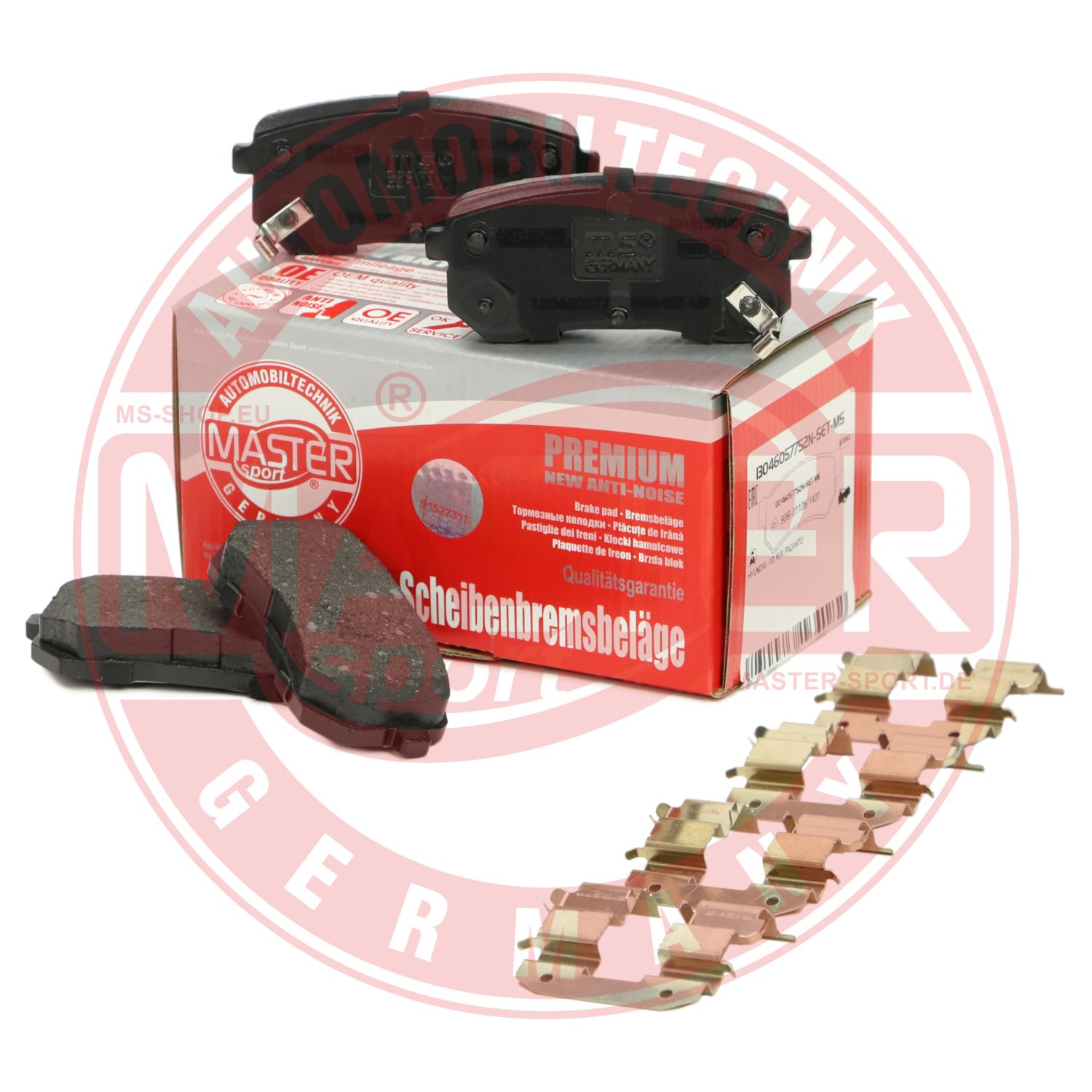Placute frana MASTERSPORT GERMANY 13046057752N-SET-MS